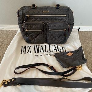 MZ Wallace Crosby City Bag in Magnet